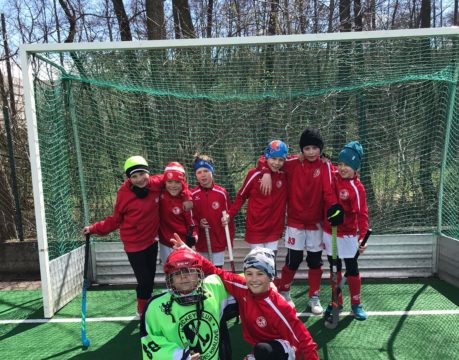 První jarní turnaj kategorie U10 na hřišti v Hostivaři