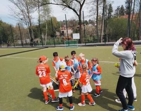 Naši minibenjamínci na turnaji v Mnichovicích