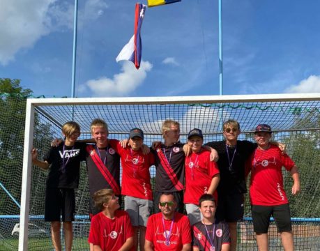 U14 Boys i přes skutečnost, že ani jednou na turnaji neprohráli nakonec berou bronz