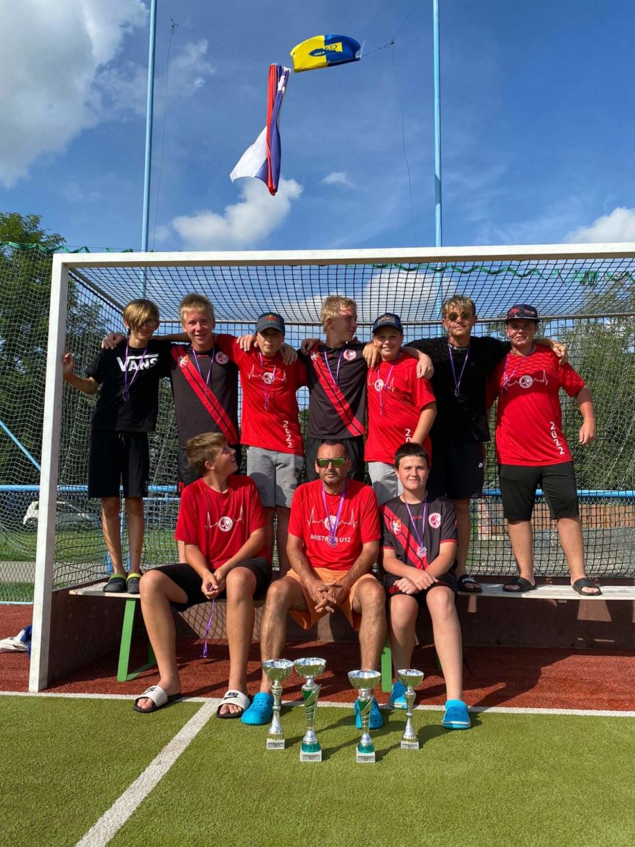 U14 Boys i přes skutečnost, že ani jednou na turnaji neprohráli nakonec berou bronz