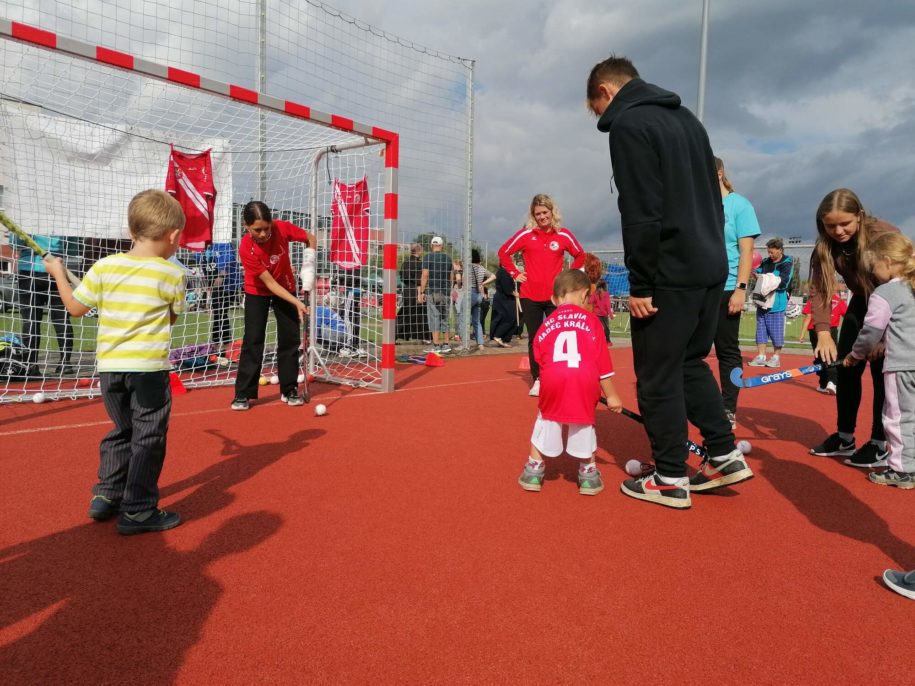 Den náborů a sportu 11.9.2022 – venkovní areál TJ Slavia Hradec Králové Orlická kotlina